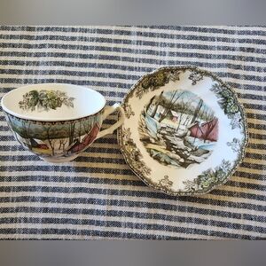 Johnson brothers, the Friendly Village Cup and Saucer Set